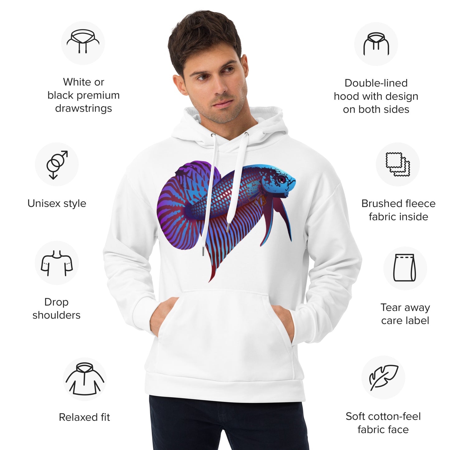Betta Dao Unisex Hoodie