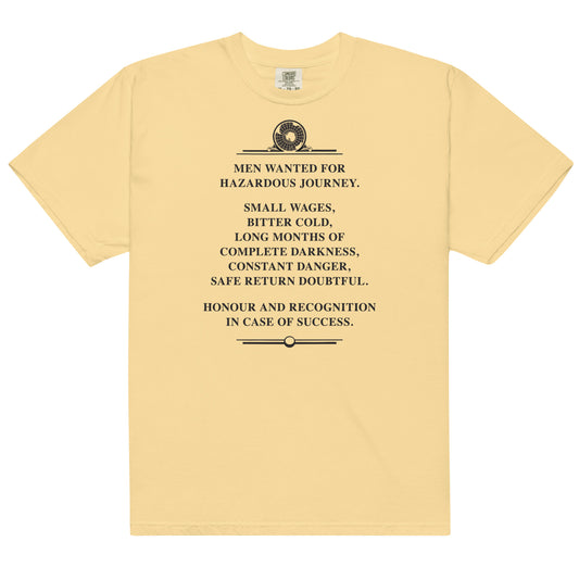 Constant Danger T-Shirt laid flat from the front.